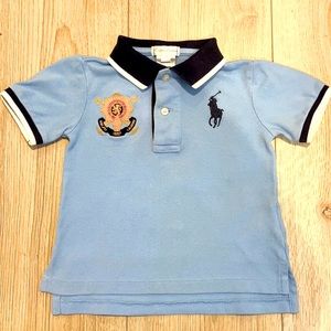 Ralph Lauren polo boys 12M. Crested